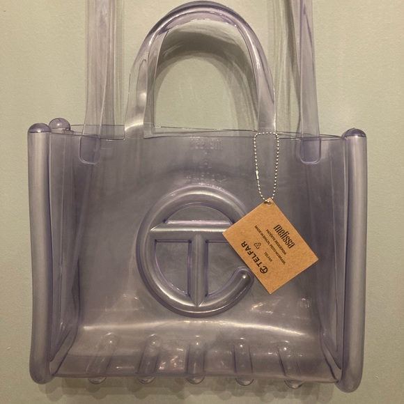 ✨HOST PICK✨MELISSA x TELFAR Medium Jelly Shopper - Clear✨HOST PICK✨ - Picture 3 of 8